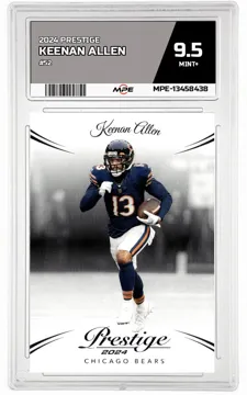 2024 PRESTIGE #52 KEENAN ALLEN MPE 9.5 MINT+ — graded card up for auction