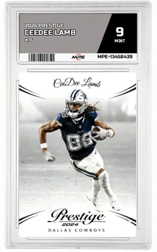 2024 PRESTIGE #76 CEEDEE LAMB MPE 9 MINT — graded card up for auction