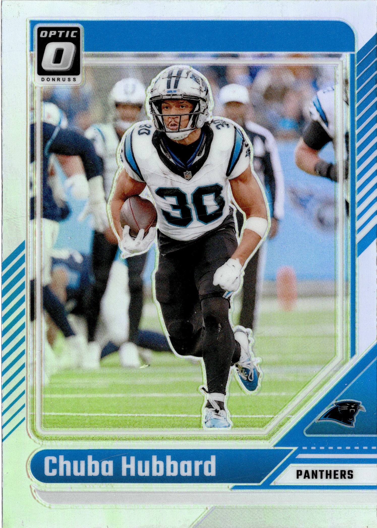 2024 Donruss Optic Chuba Hubbard graded slab