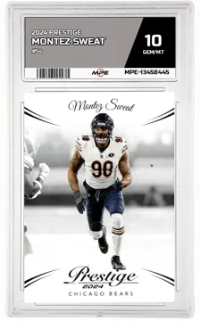 2024 PRESTIGE #54 MONTEZ SWEAT MPE 10 GEM/MT — graded card up for auction