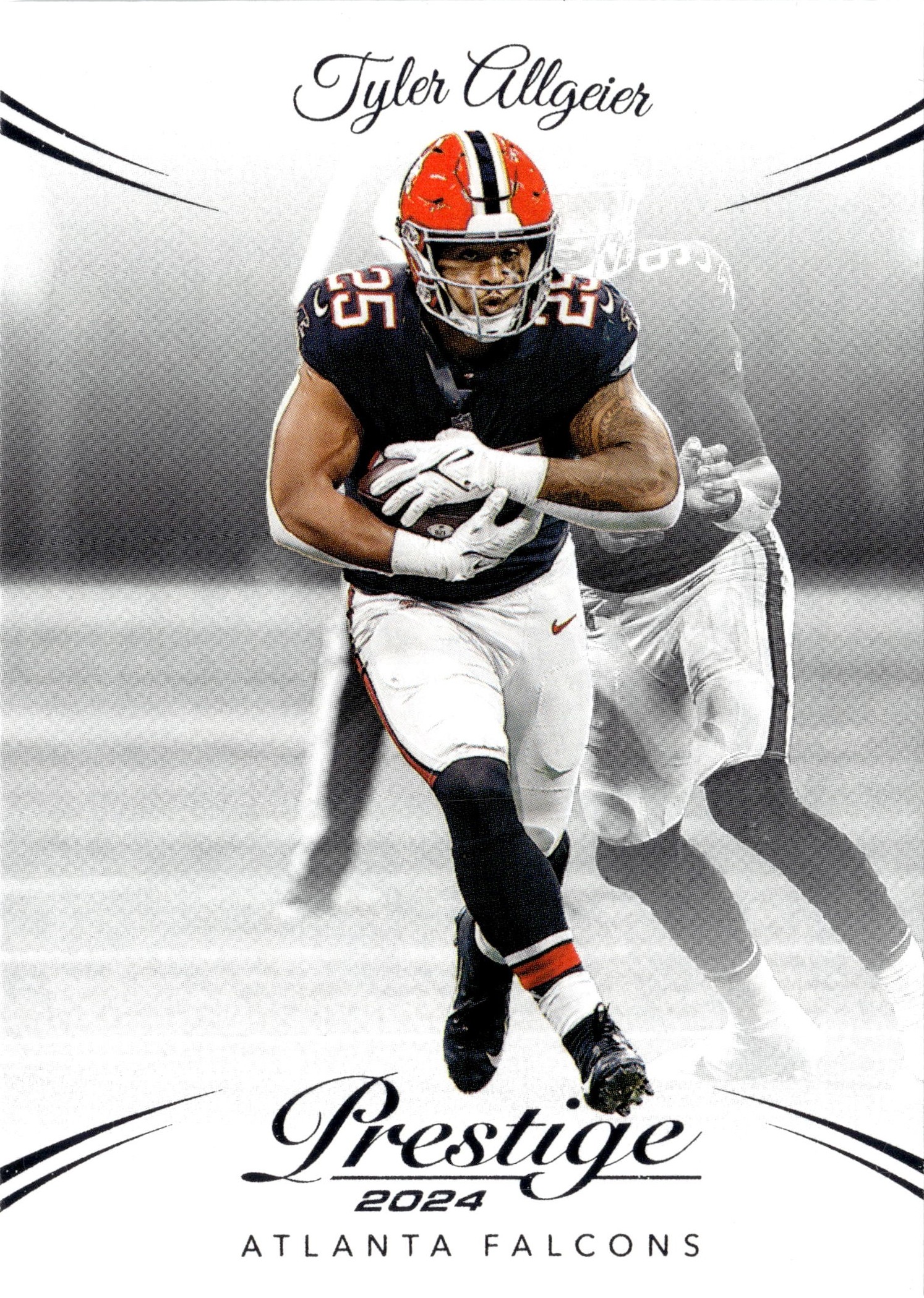 Tyler Allgeier graded slab