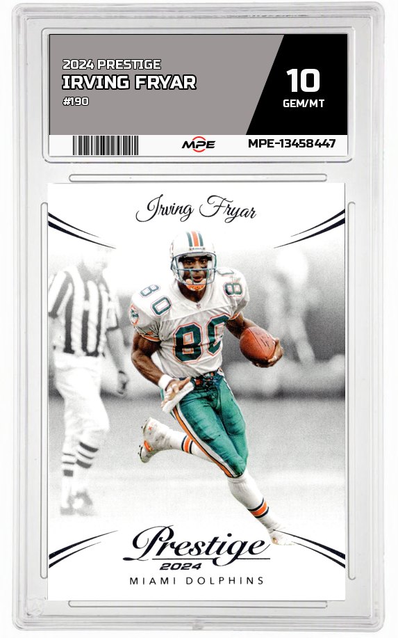 2024 PRESTIGE #190 IRVING FRYAR MPE 10 GEM/MT — graded card auctioned from the MPE vault