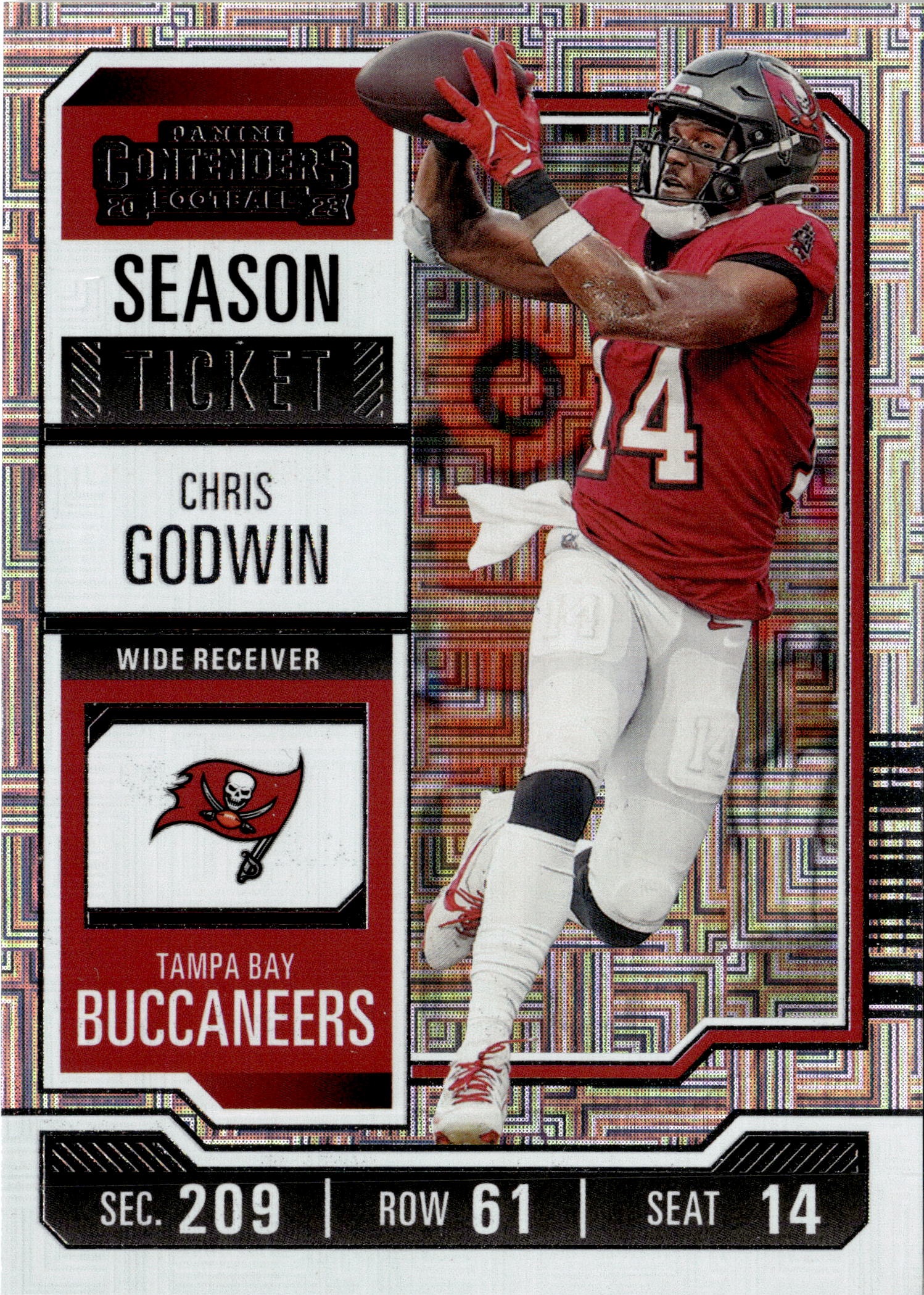 2023 Contenders Chris Godwin graded slab