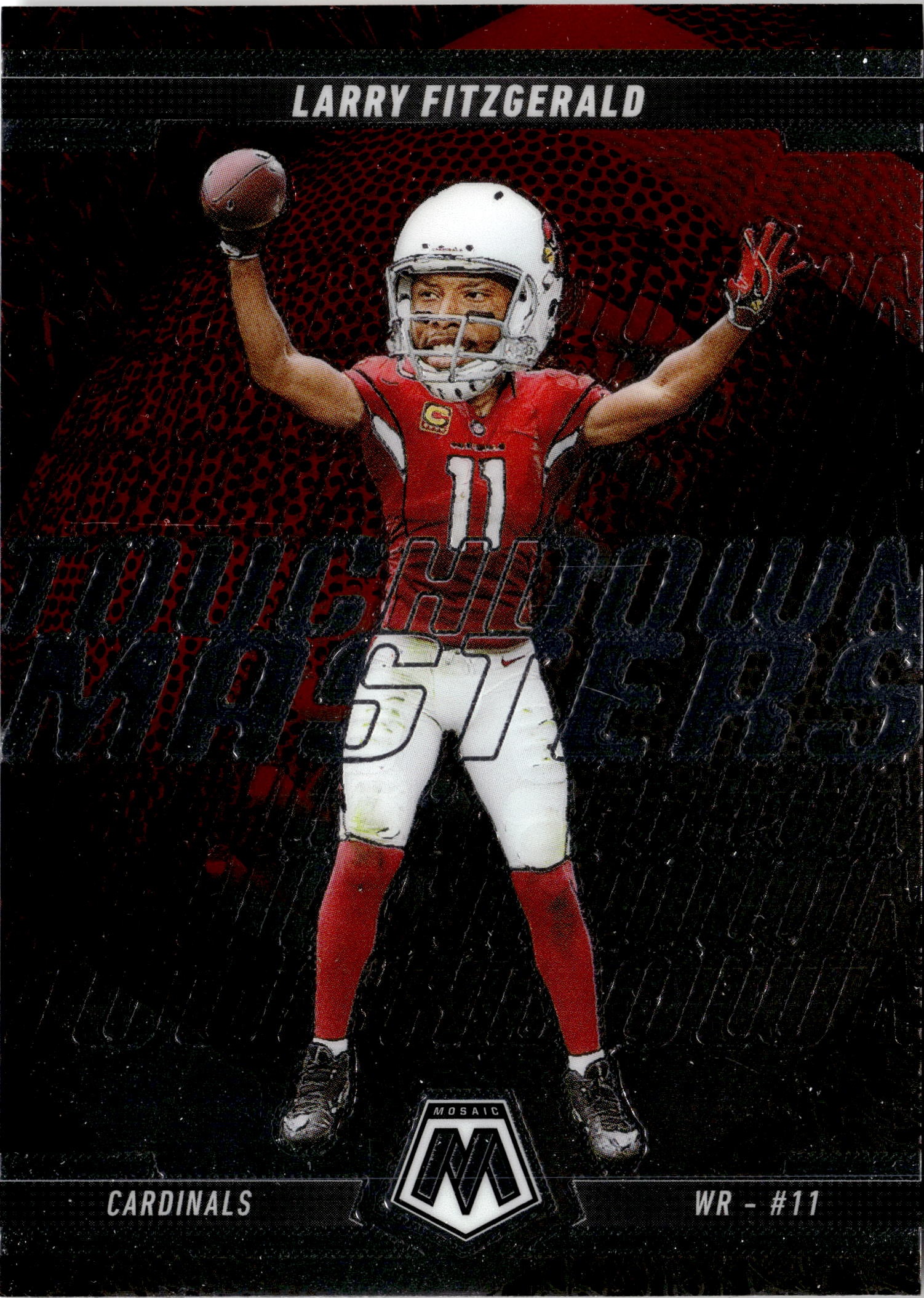 2025 Mosaic Larry Fitzgerald graded slab