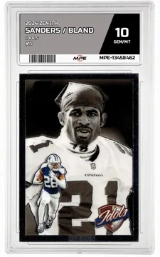 2024 ZENITH IDOLS #15 SANDERS / BLAND MPE 10 GEM/MT — graded card up for auction
