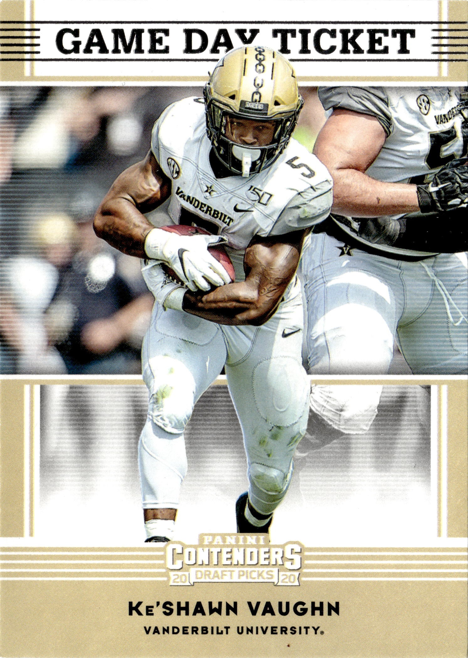 2020 Contenders Draft Picks Ke'Shawn Vaughn graded slab