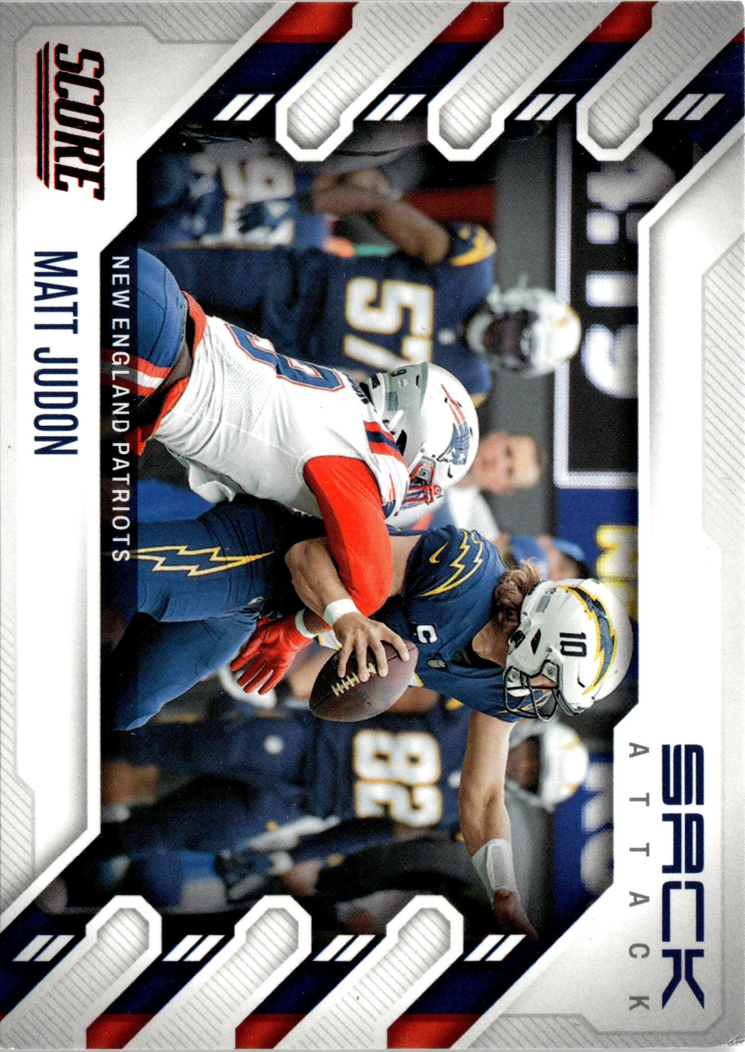 2022 Score Matt Judon graded slab