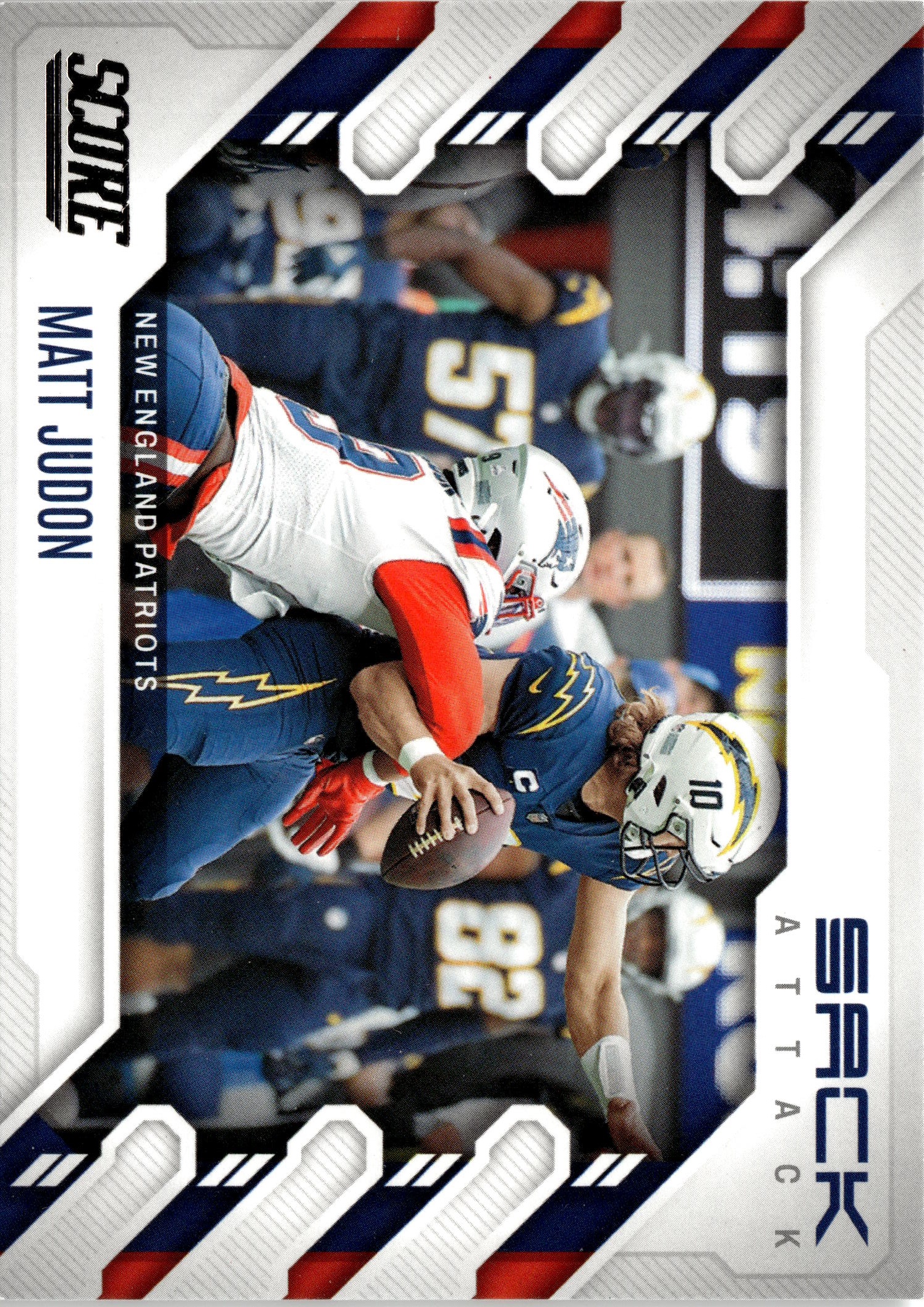 2022 Score Matt Judon graded slab