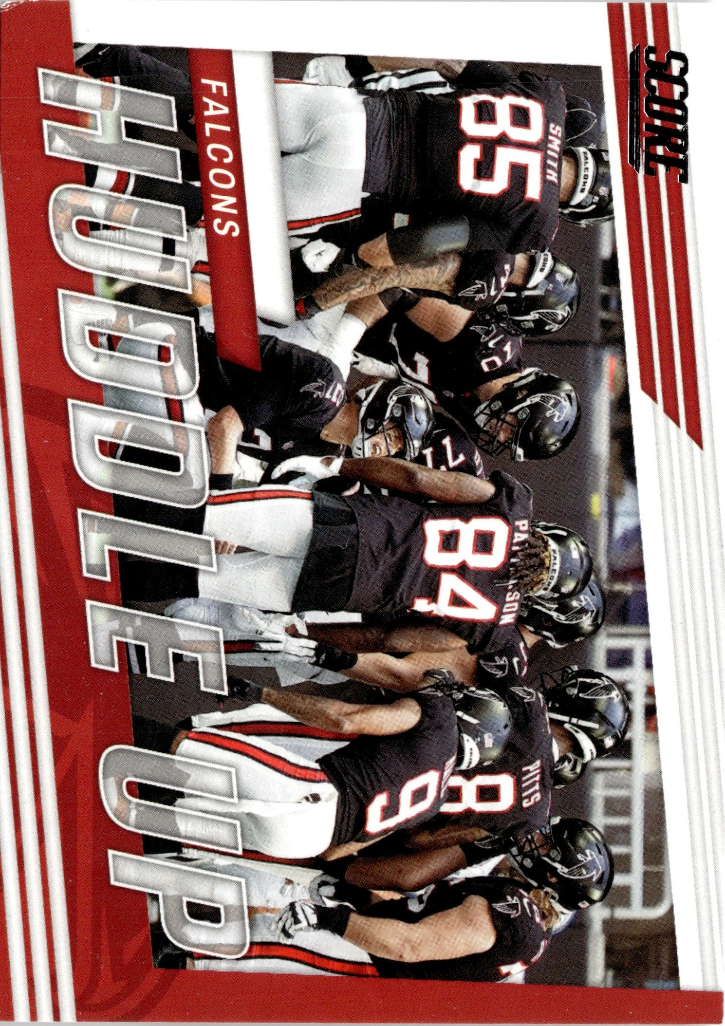2022 Score Atlanta Falcons graded slab
