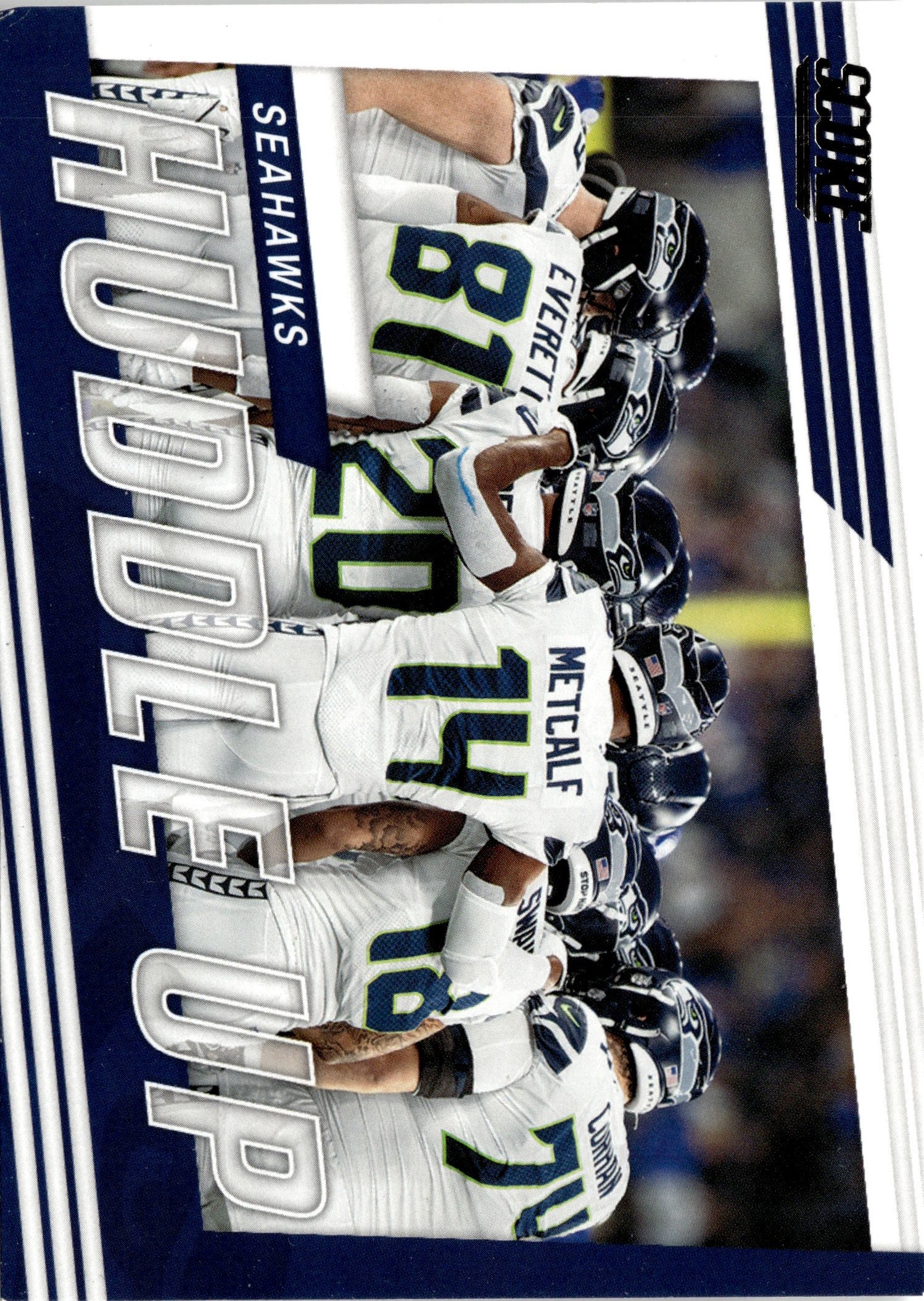 2022 Score Seattle Seahawks graded slab