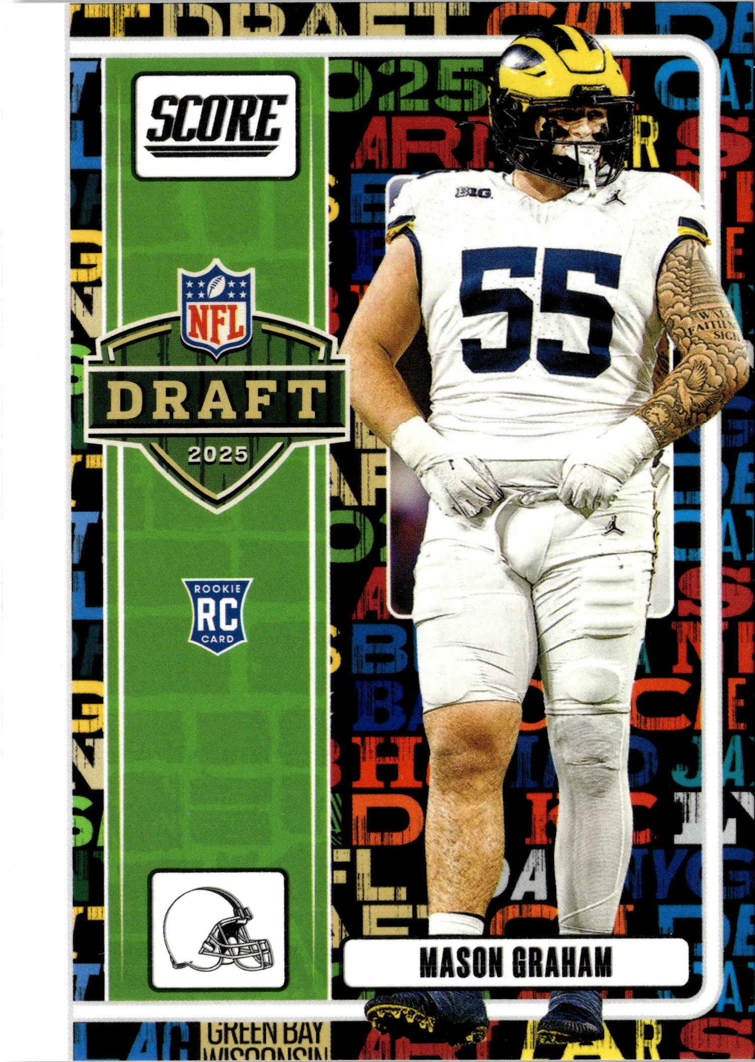 2025 Score Mason Graham graded slab