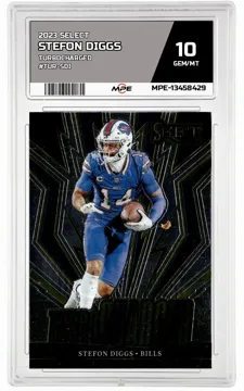 2023 SELECT TURBOCHARGED #TUR-SDI STEFON DIGGS MPE 10 GEM/MT — graded card up for auction