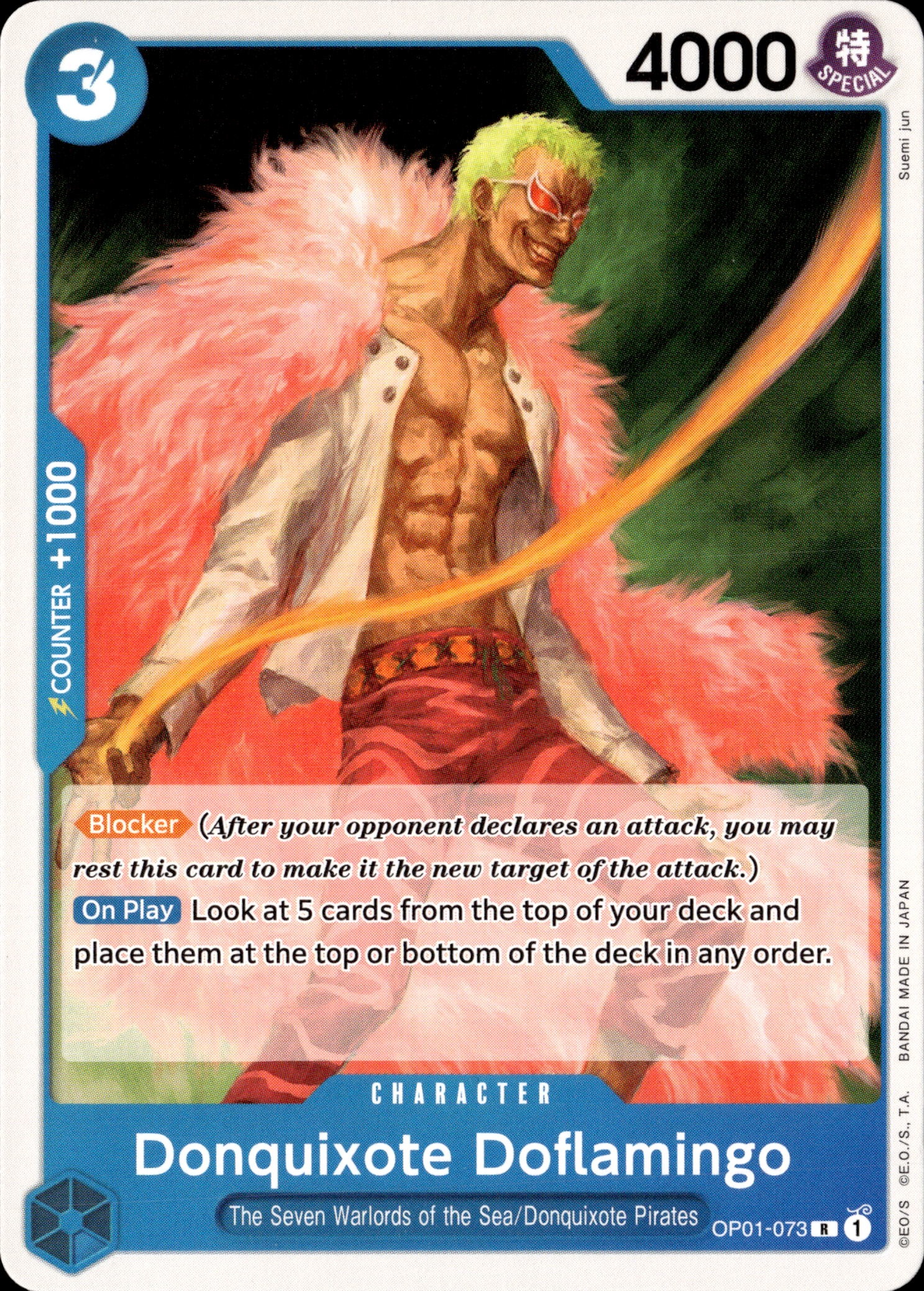 Donquixote Doflamingo graded slab