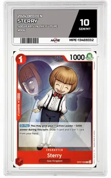 2024 OP07 EN 500 YEARS IN THE FUTURE #006 STERRY MPE 10 GEM/MT — graded card up for auction