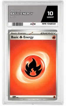 2023 SVE #002 BASIC ENERGY MPE 10 GEM/MT — graded card up for auction