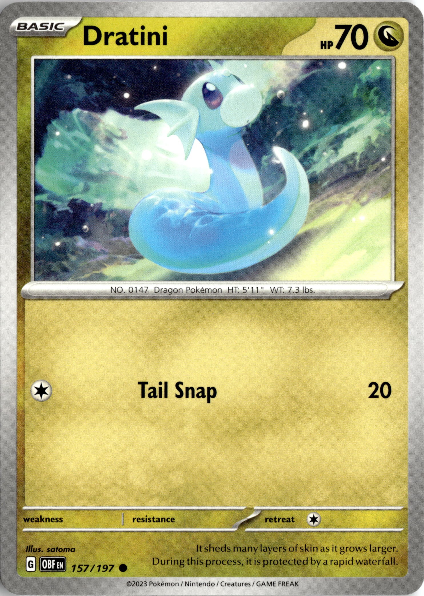 Dratini graded slab