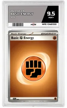 2023 SVE EN #006 BASIC ENERGY MPE 9.5 MINT+ — graded card up for auction