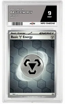 2023 SVE EN REV HOLO #008 BASIC ENERGY MPE 9 MINT — graded card up for auction