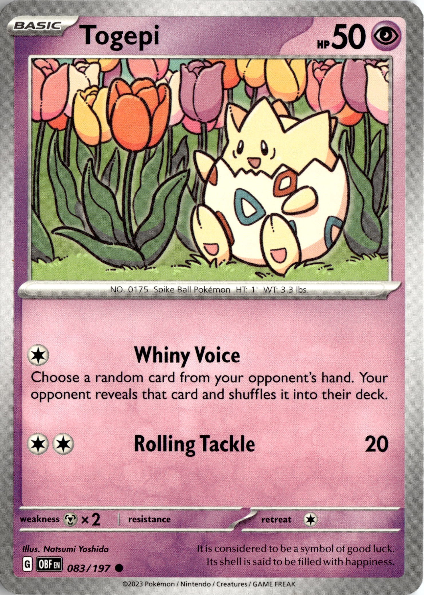 Togepi graded slab