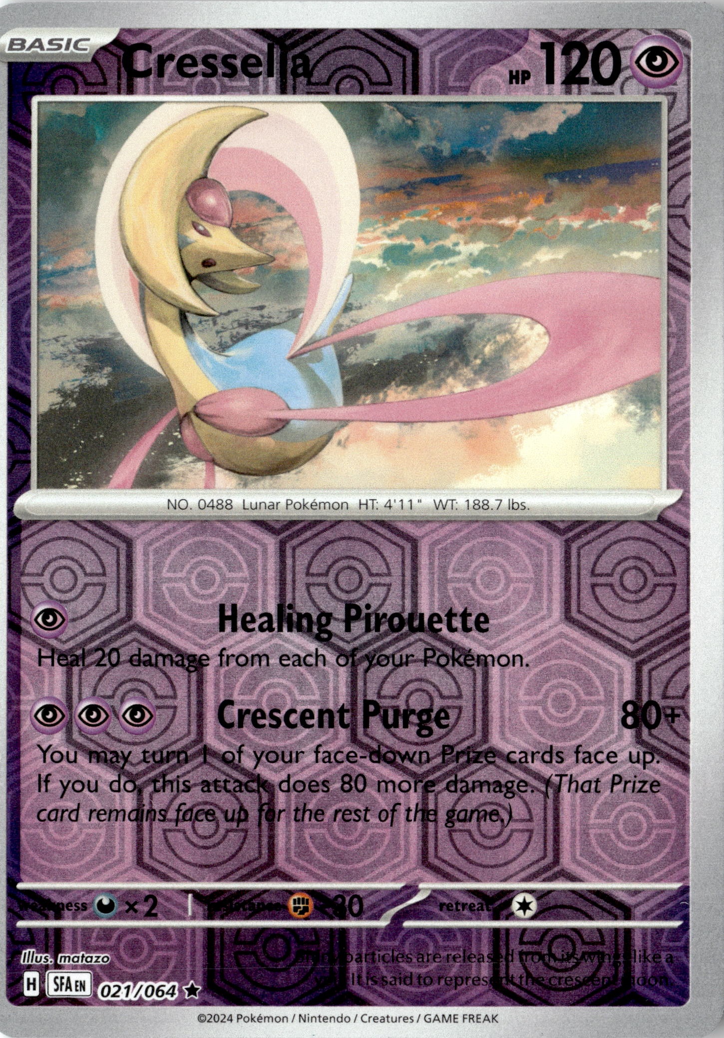 Cresselia graded slab