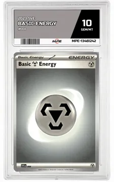 2023 SVE #008 BASIC ENERGY MPE 10 GEM/MT — graded card up for auction