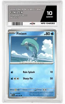 2024 POKEMON SCARLET AND VIOLET TEMPORAL FORCES #048/162 Finizen MPE 10 GEM/MT — graded card up for auction
