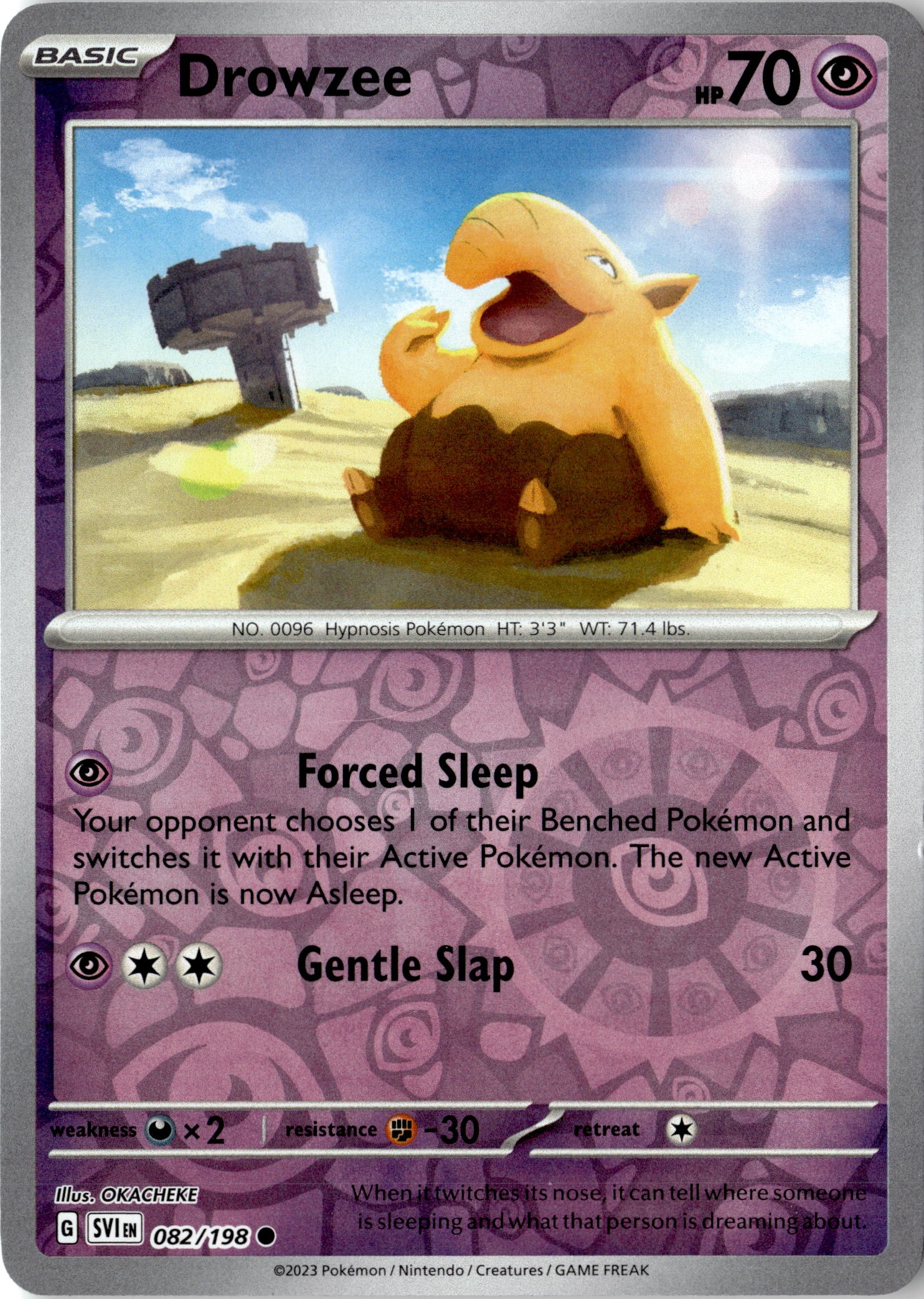 Drowzee graded slab