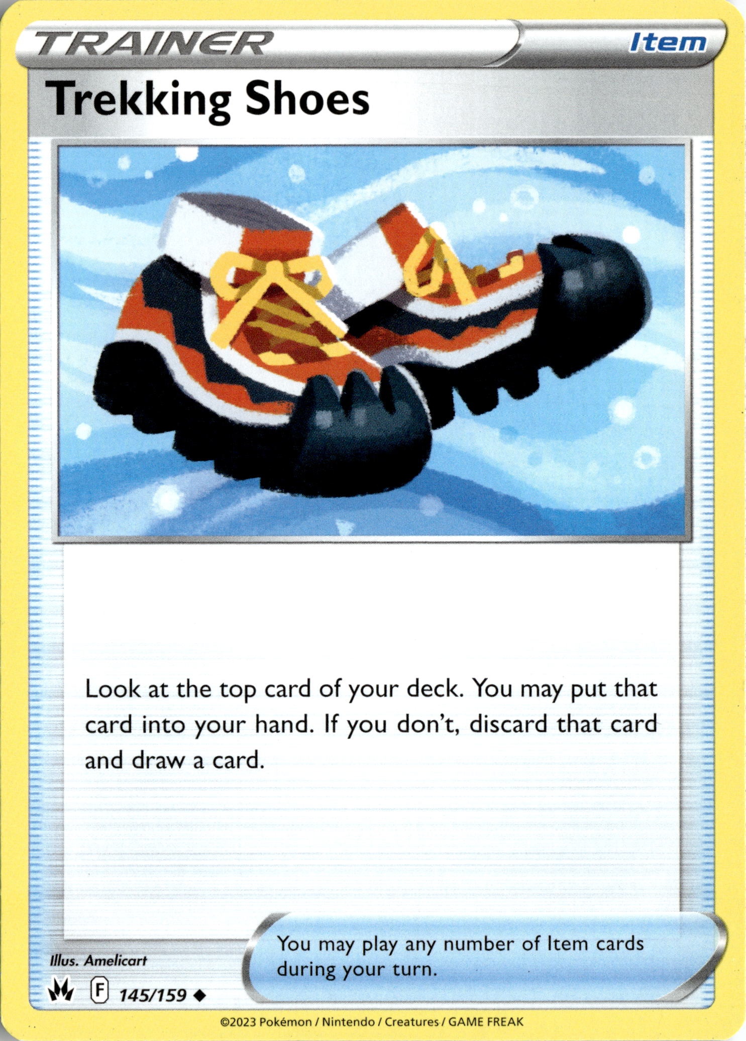 2023 Pokemon Sword And Shield Trekking Shoes graded slab