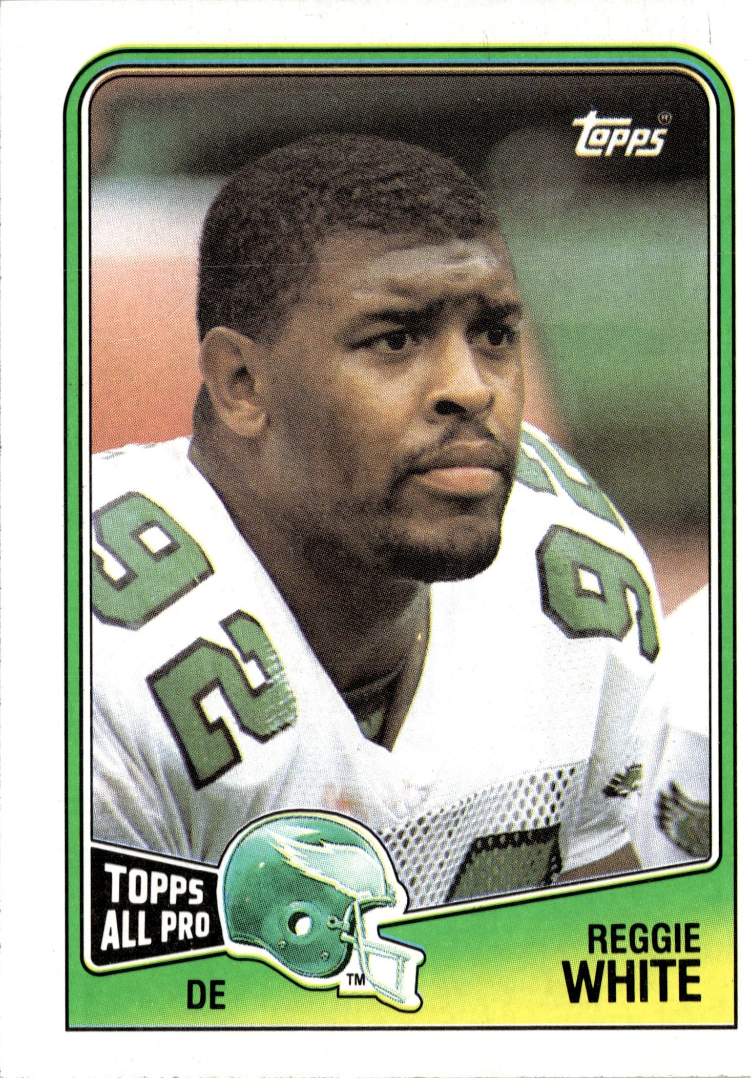 Reggie White graded slab