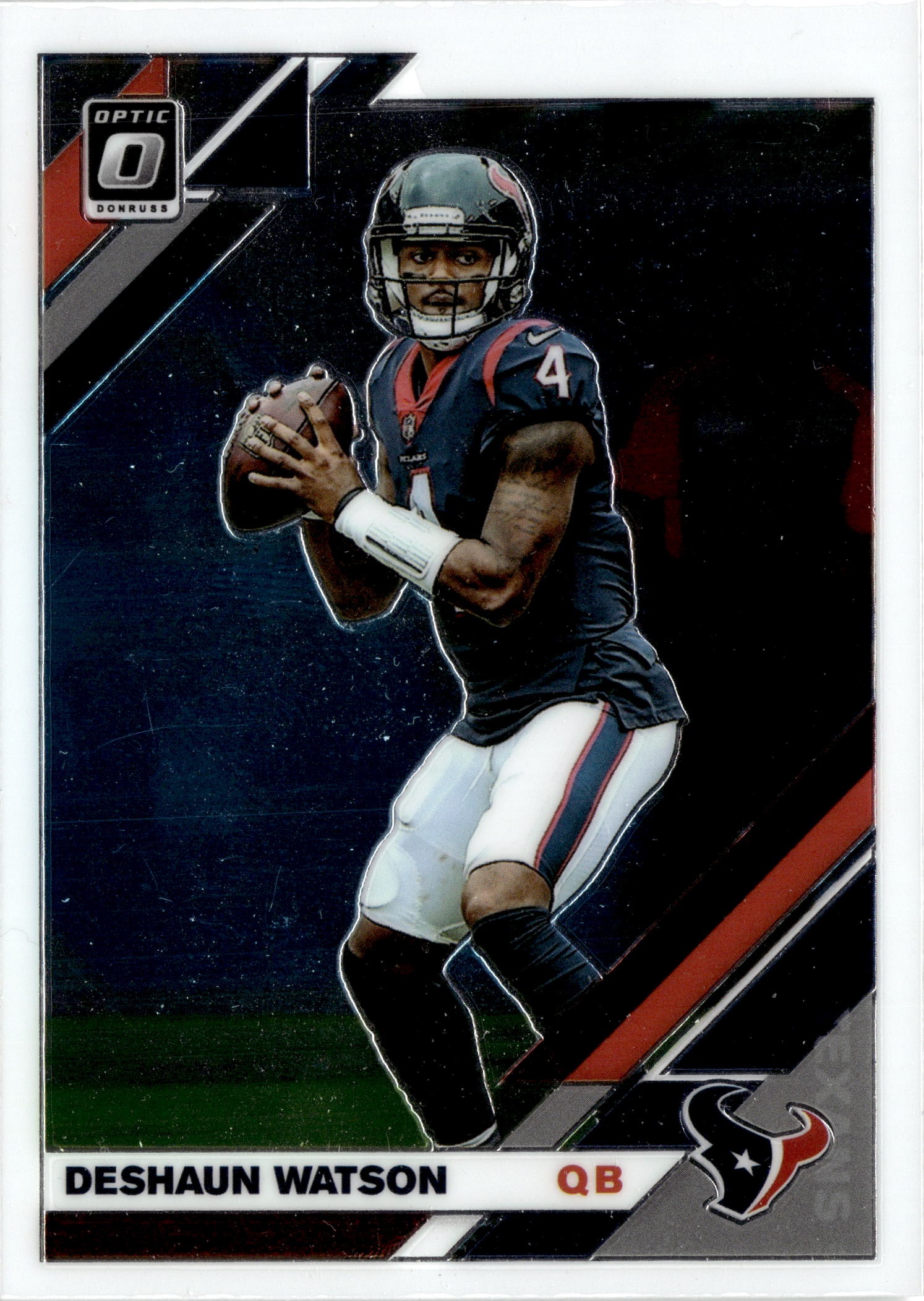 2019 Donruss Optic Deshaun Watson graded slab