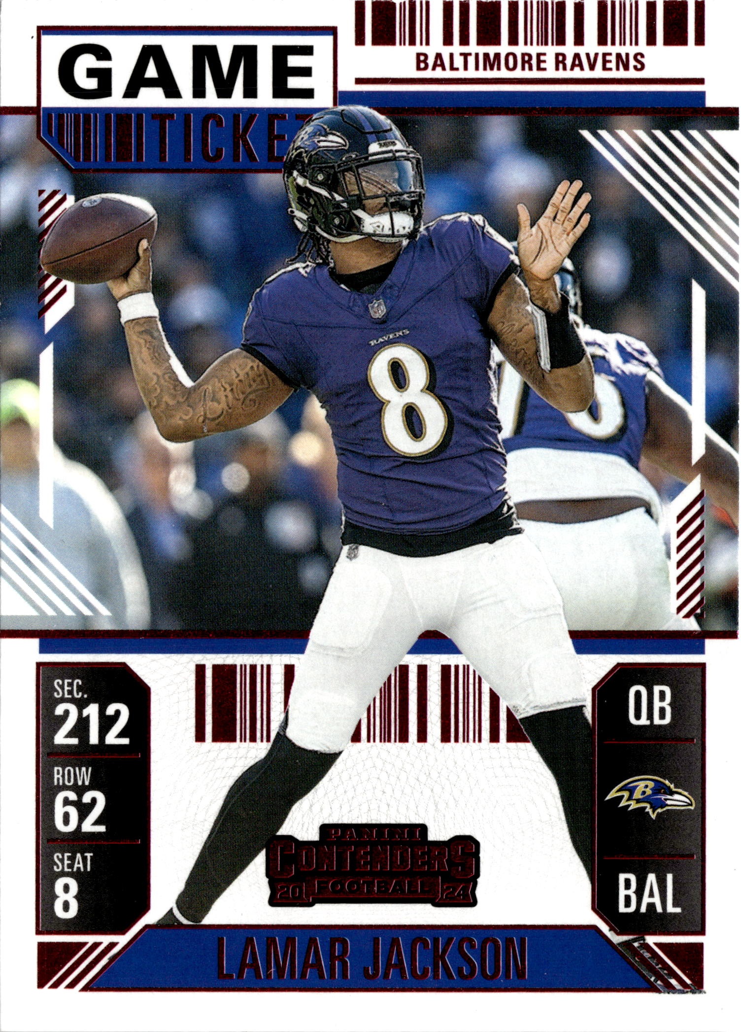 Lamar Jackson graded slab