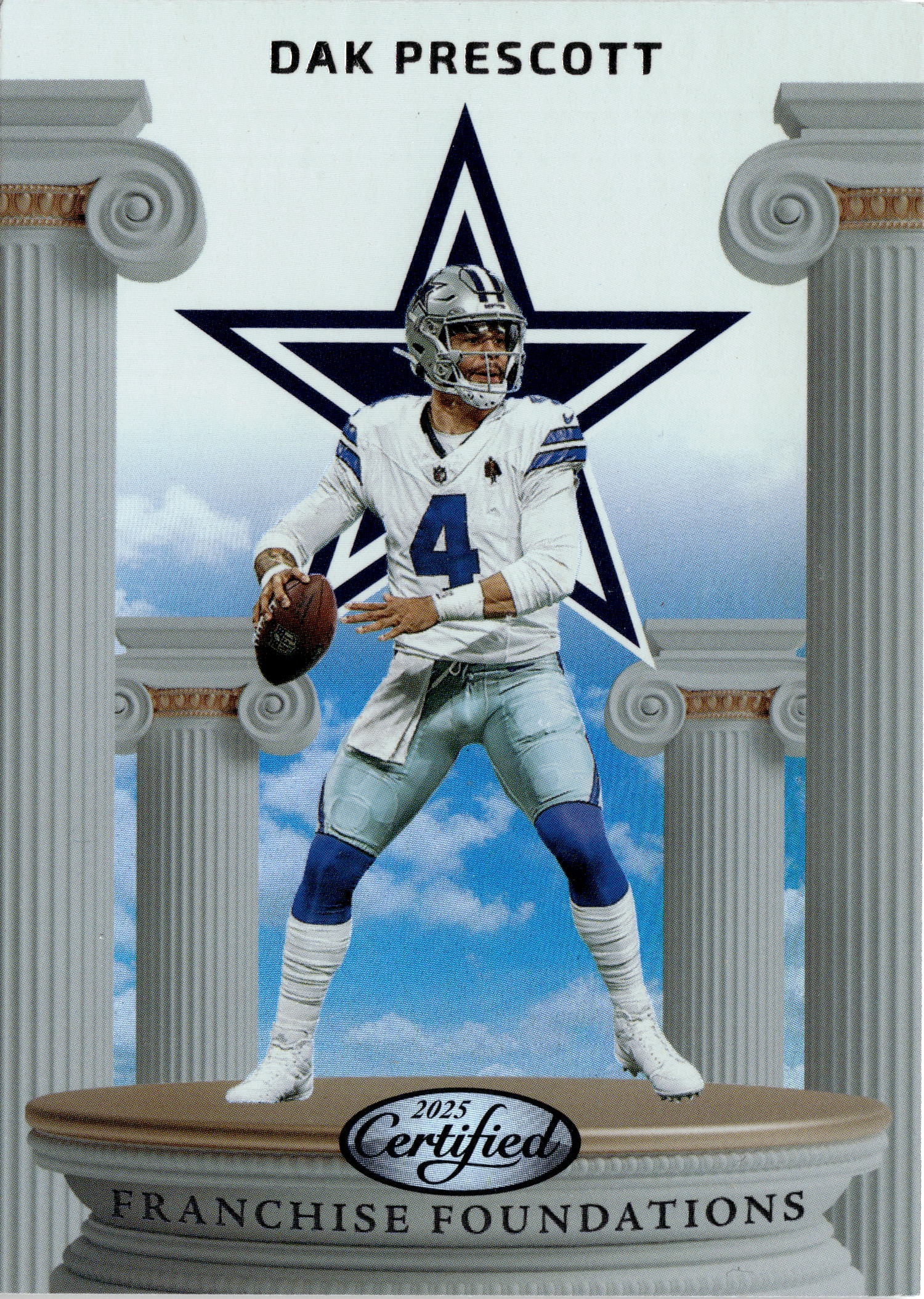 2025 Certified Dak Prescott graded slab