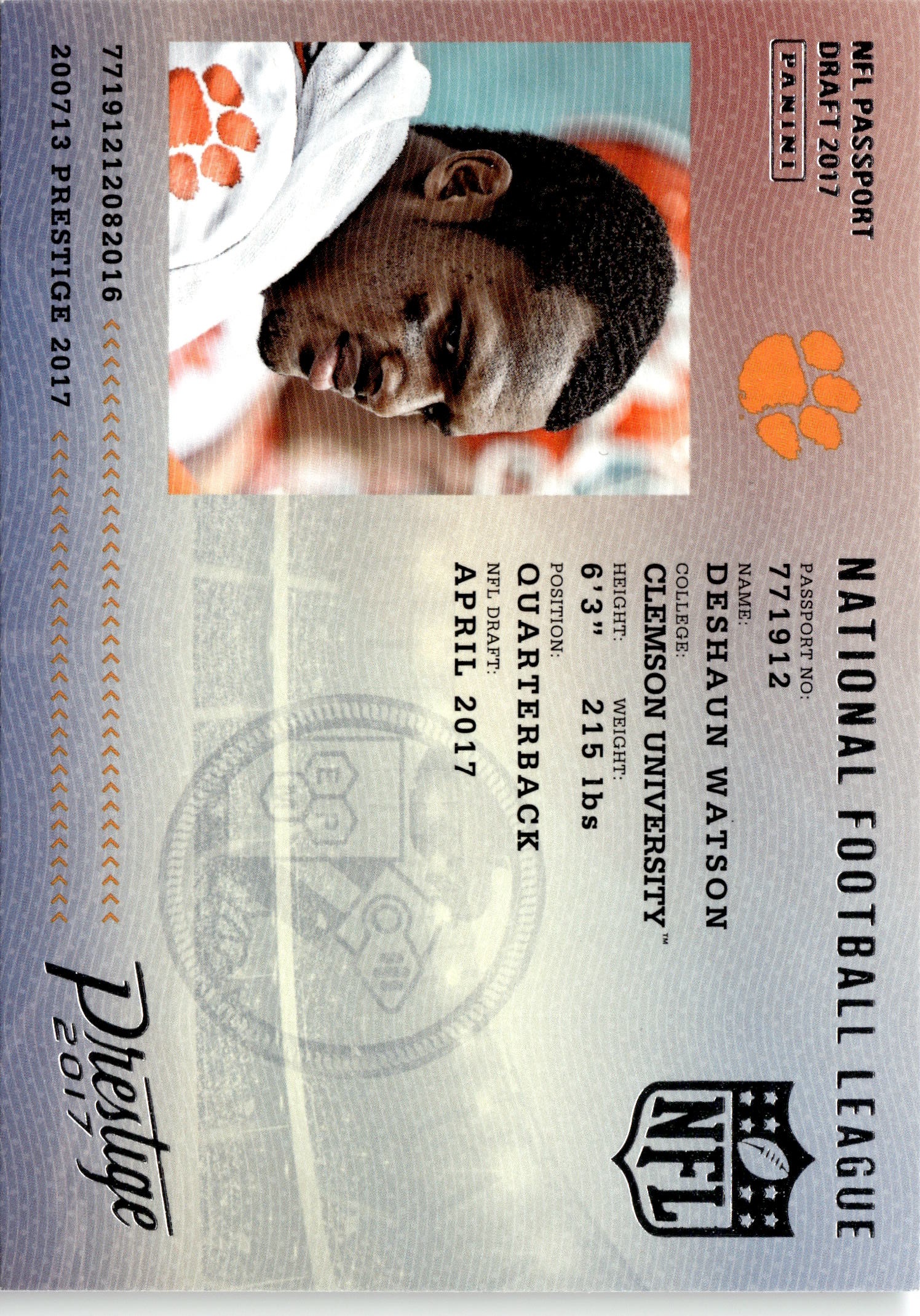 Deshaun Watson graded slab