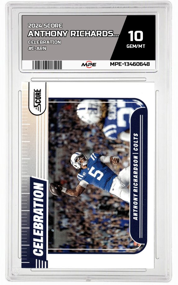 2024 SCORE CELEBRATION #C-ARN ANTHONY RICHARDSON MPE 10 GEM/MT — graded card auctioned from the MPE vault