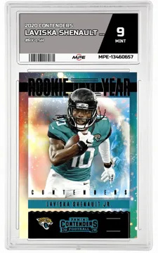 2020 CONTENDERS #RY-LSH LAVISKA SHENAULT JR. MPE 9 MINT — graded card up for auction
