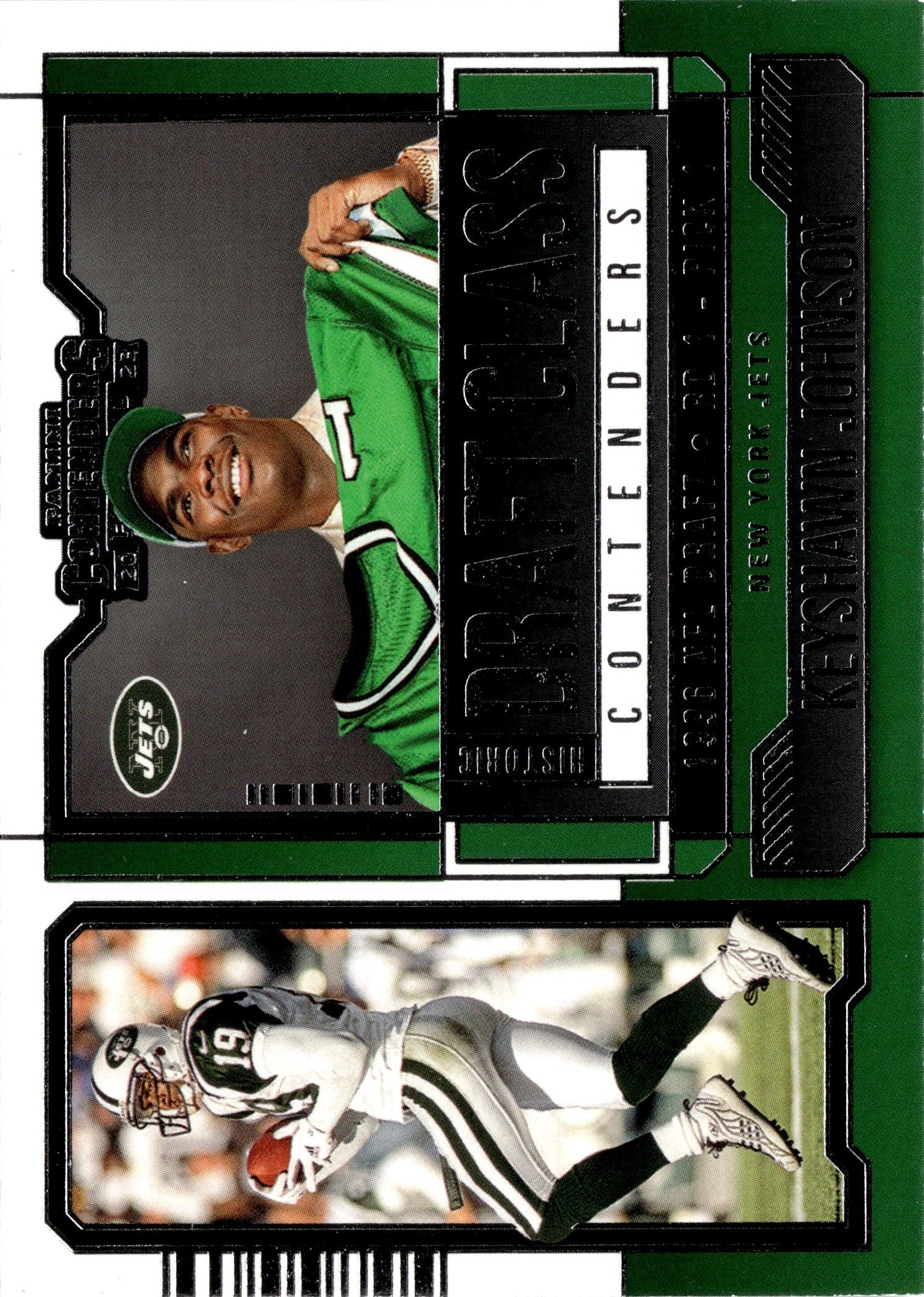 2023 Contenders Keyshawn Johnson graded slab