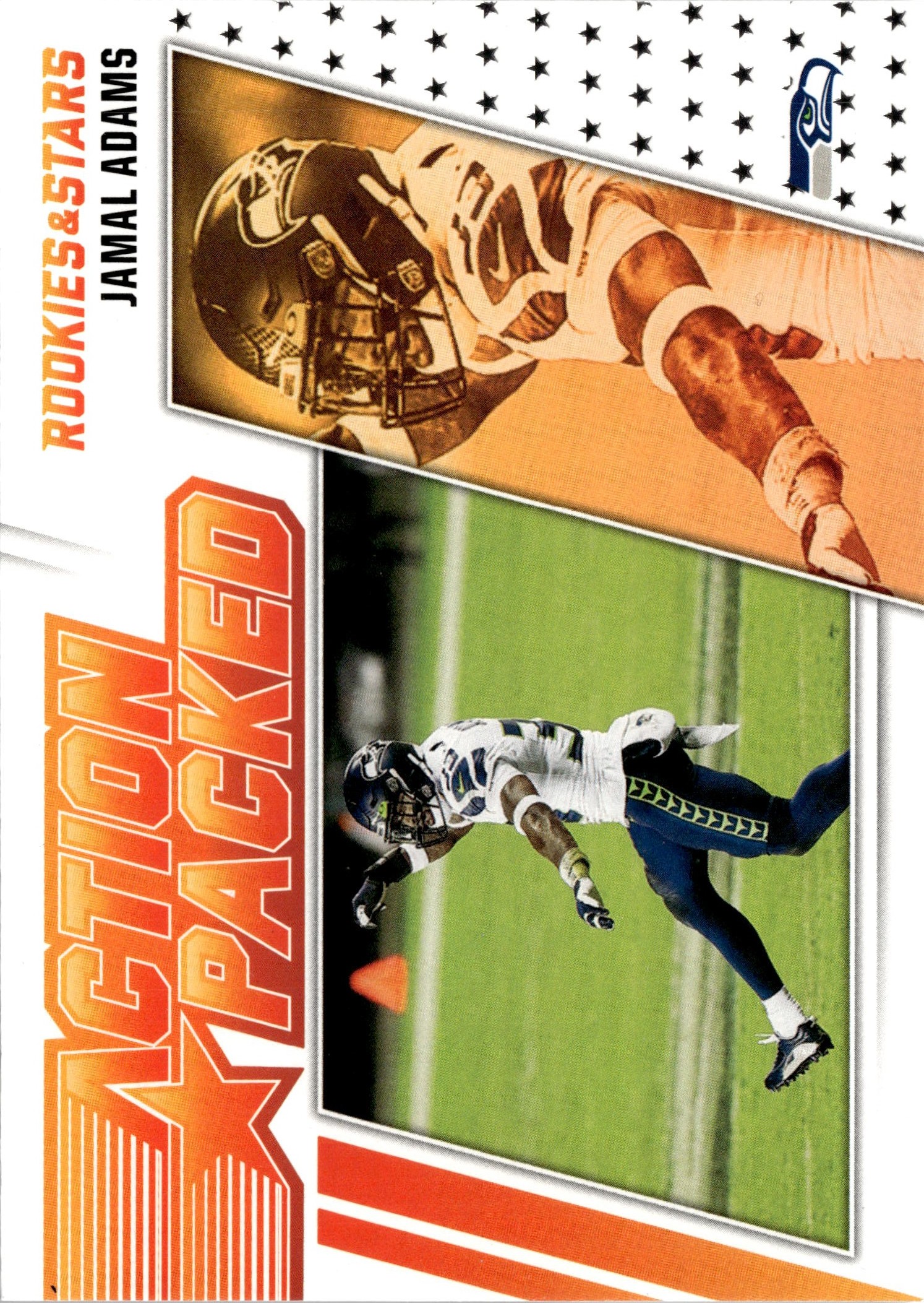 2021 Rookies & Stars Jamal Adams graded slab