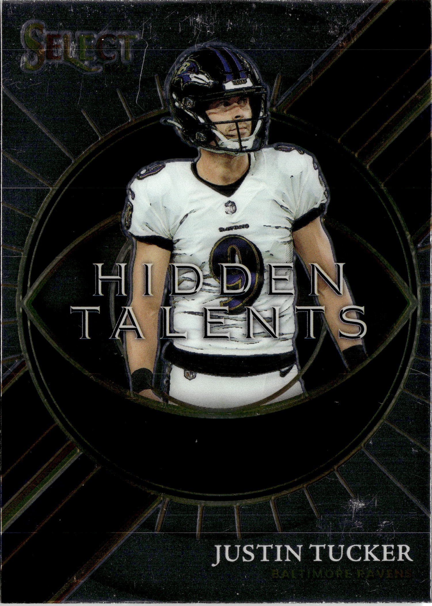 2021 Select Justin Tucker graded slab