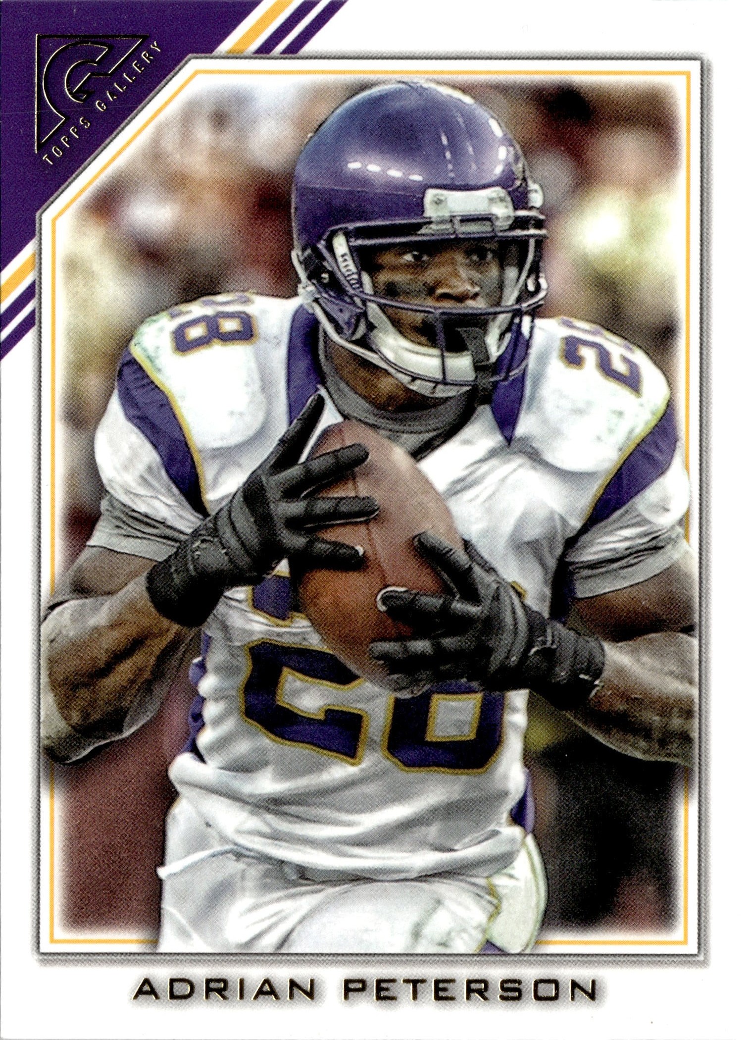 2024 Topps Composite Adrian Peterson graded slab