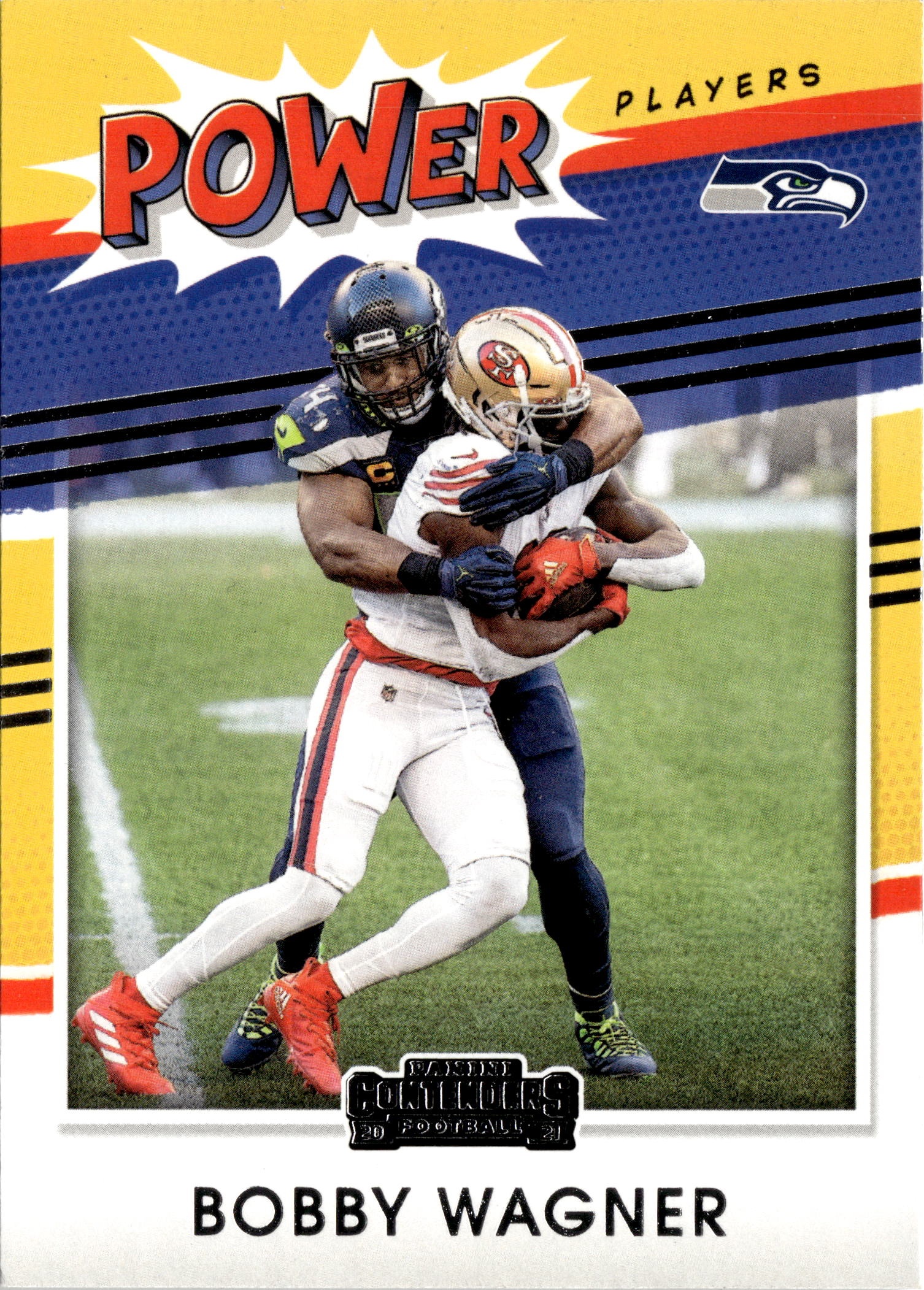 2021 Contenders Bobby Wagner graded slab