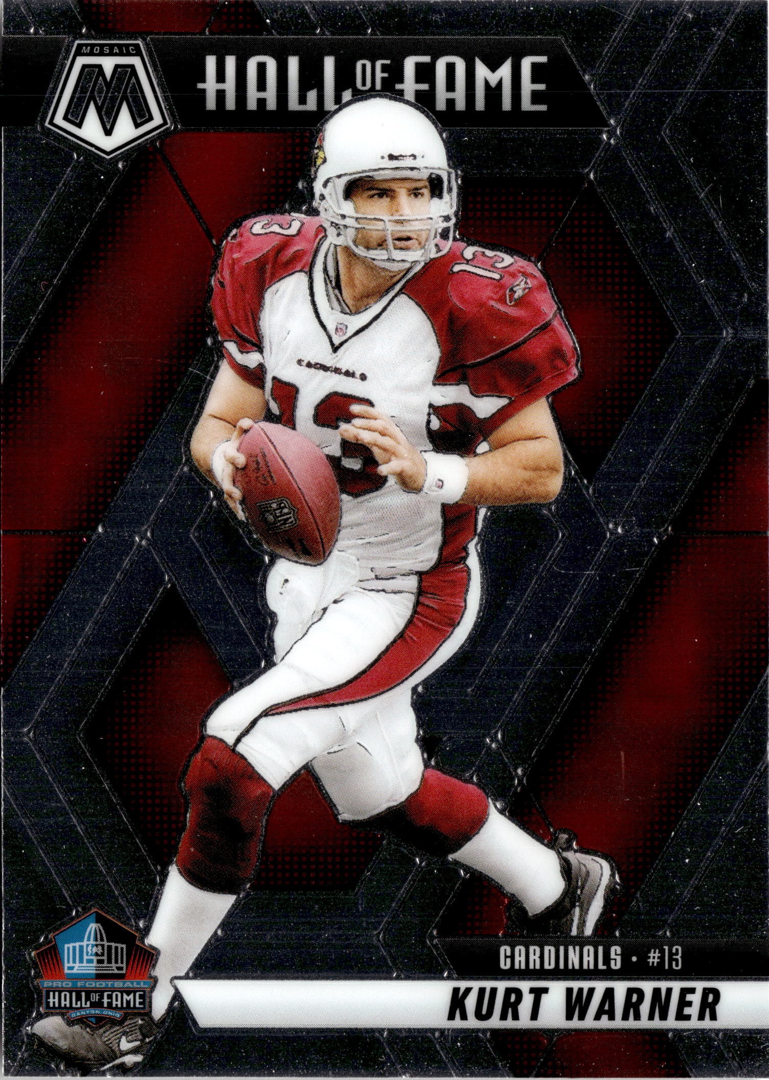 2025 Mosaic Kurt Warner graded slab