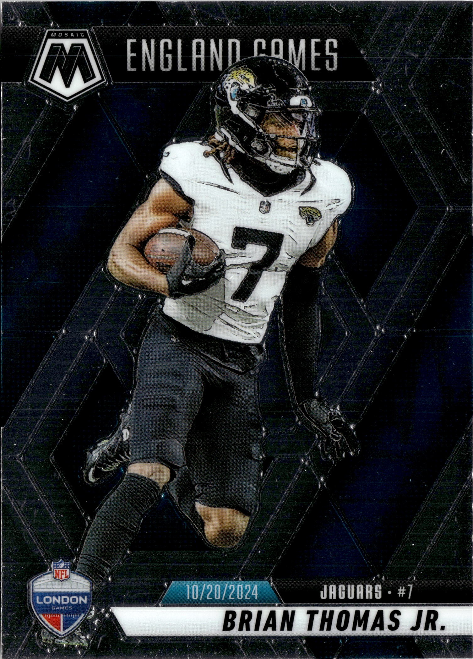 2025 Mosaic Brian Thomas Jr. graded slab
