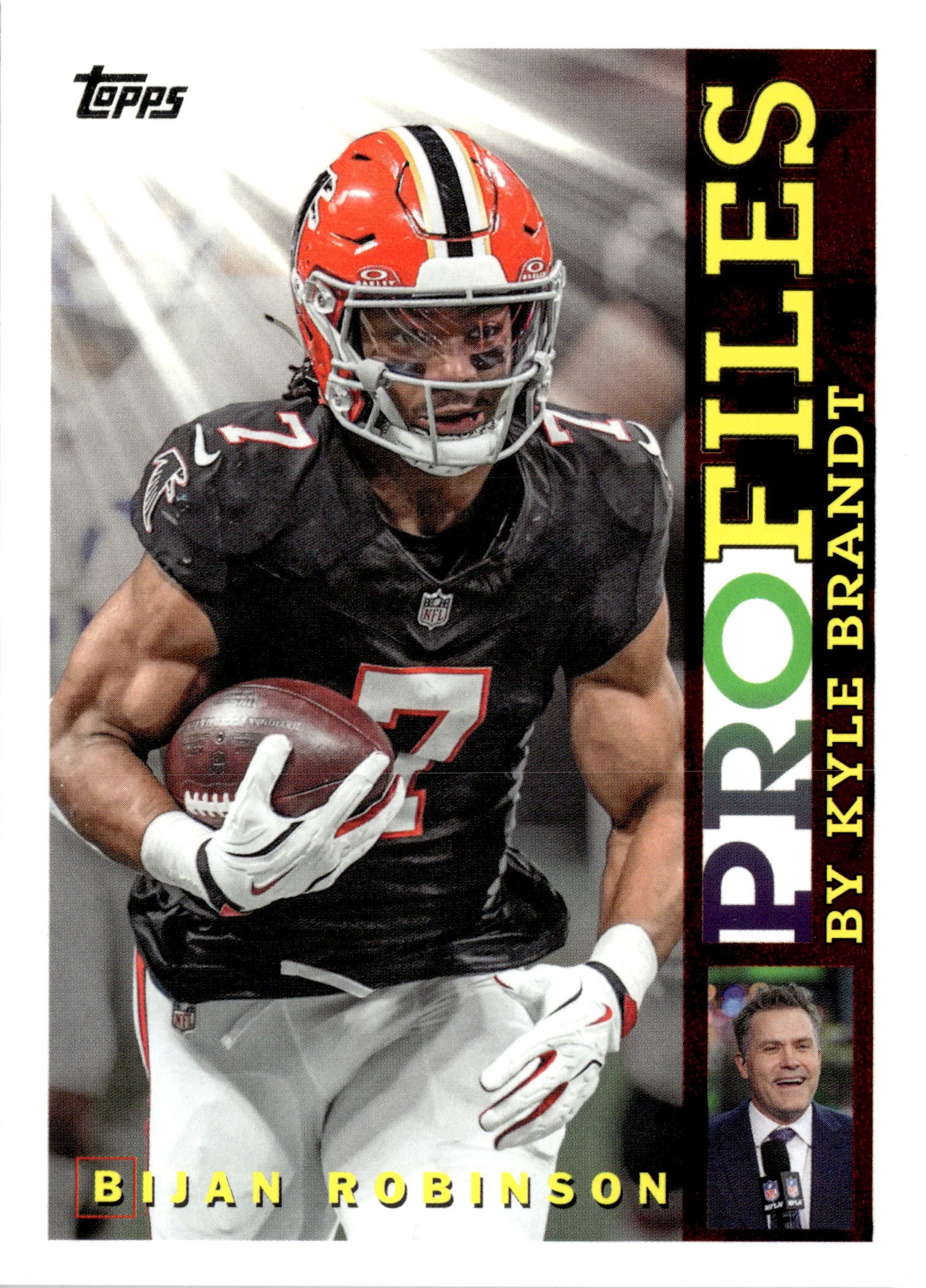 2026 Topps Flagship Bijan Robinson graded slab