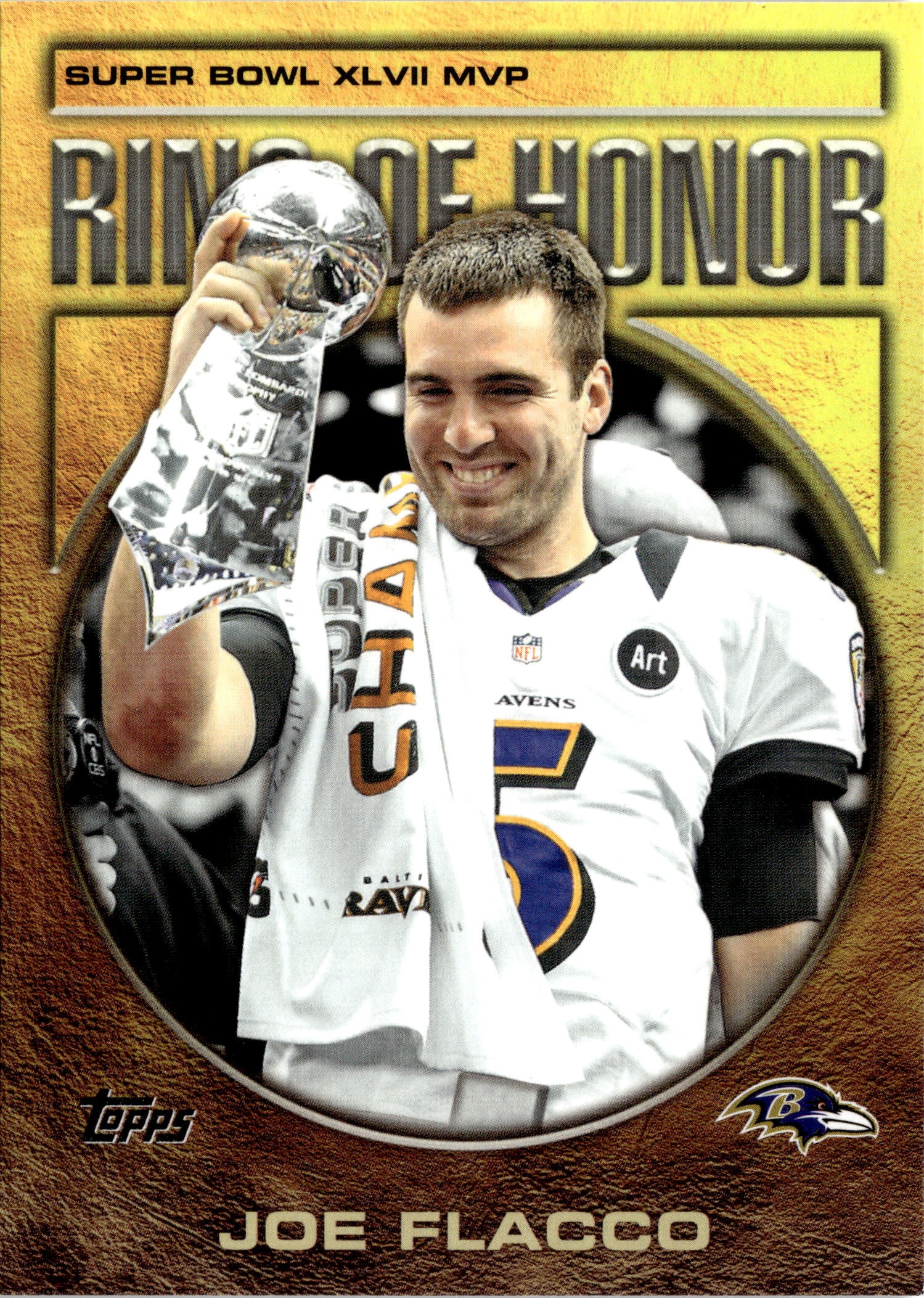 2026 Topps Flagship Joe Flacco graded slab