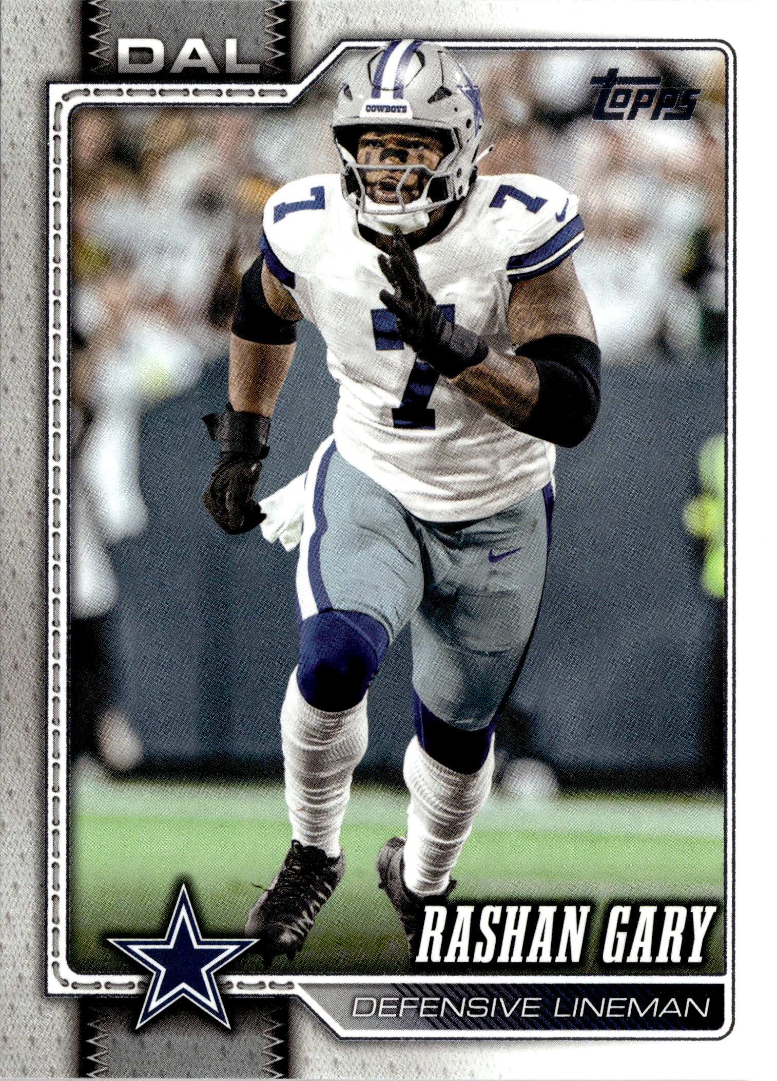 Rashan Gary graded slab