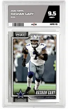 2026 TOPPS FLAGSHIP #224 RASHAN GARY MPE 9.5 MINT+ — graded card up for auction