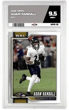 2026 TOPPS FLAGSHIP #377 ADAM RANDALL MPE 9.5 MINT+ — graded card up for auction