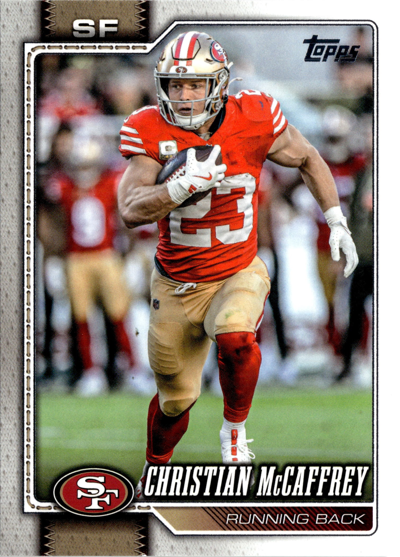Christian McCaffrey graded slab