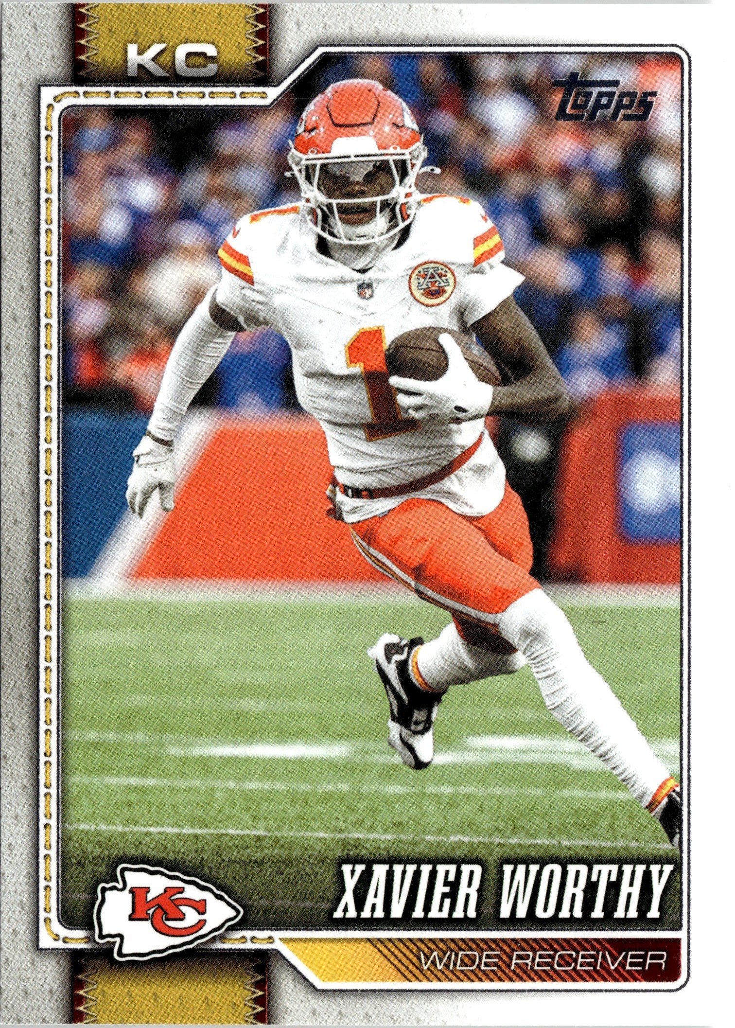 Xavier Worthy graded slab