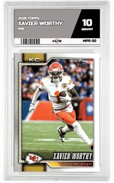 2026 TOPPS FLAGSHIP #96 XAVIER WORTHY MPE 10 GEM/MT — graded card up for auction